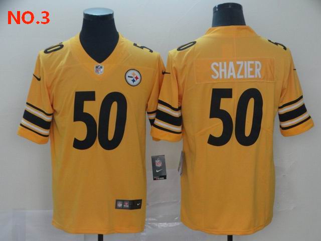 Cheap Men's Pittsburgh Steelers #50 Ryan Shazier Jerseys-18